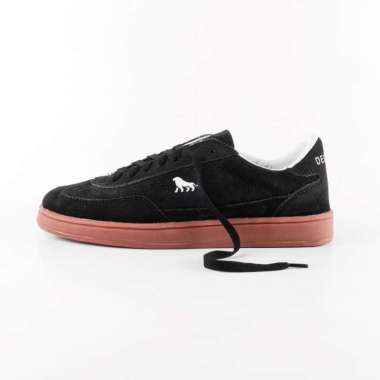MIVASO DELIRIUM Sepatu Pria Suede Dhelvin OG Trainers Sport 39 Hitam / Gum