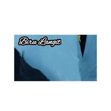 Tas Wanita Kulit Sapi Asli L Biru langit