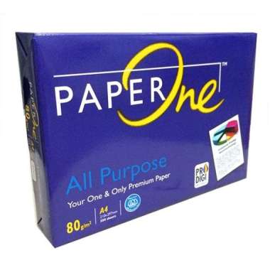 KERTAS A4 80 GRAM PAPER ONE