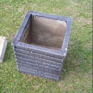 Pot Kotak Minimalis Tanpa Lubang|Pot Semen Kotak|Pot Tanaman |Pohon