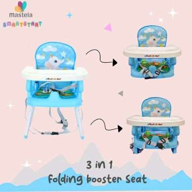 MASTELA BOOSTER SEAT 07335 KURSI MAKAN ANAK 3IN1 MASTELA BABY BOOSTER MASTELA KURSI TINGGI MAKAN ANA