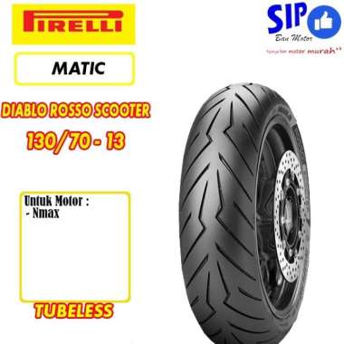 Ban motor Nmax Pirelli Diablo Rosso Scooter 130 70 13 tubeless Nmax