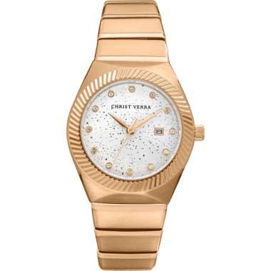 Jam Tangan Wanita Christ Verra CV 922707L-15 SLV Original & Garansi