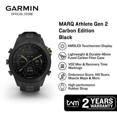 Garmin MARQ Athlete Gen 2 Carbon Edition - Black