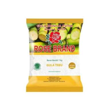 Promo Harga Rose Brand Gula Kristal Putih Kuning 1000 gr - Blibli