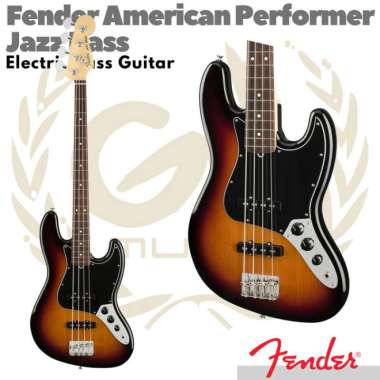 FENDER JAZZ BASS American Performer Bass Electric Guitar Ori | USA 3TONE SUNBURST
