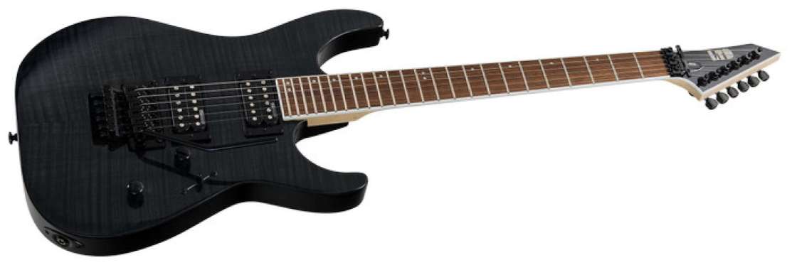 ESP LTD M-200FM Electrik Guitar | Gitar Listrik Elektrik LM200FM M200 SEE THRU BLACK