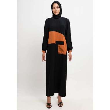Batik Arjuna Weda Gamis Khanza 27173061 Wanita - HITAM XL HITAM