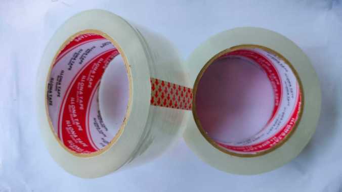 Lakban Bening ILLONA Best Quality 48mm 90 Yard