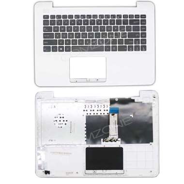 Palmrest Casing Keyboard Asus X455 Putih