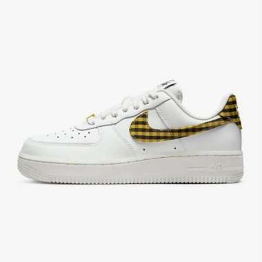 DZ2784 102 Womens Nike Air Force 1 Red Gingham Original Sneakers