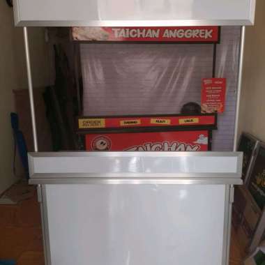 Meja Lipat jualan Booth Portable Polos ukuran 120x60