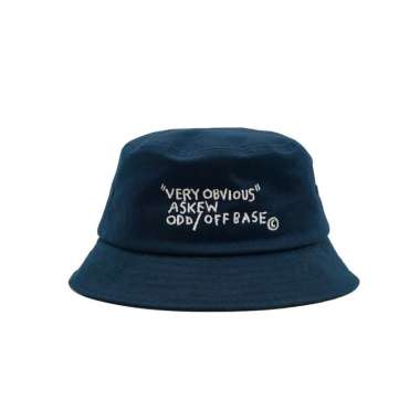 Three2nd x Basquiat Bucket Hat Odd Off Blue 010823 Blue