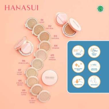 Hanasui Serum Cushion & Serum Cushion Soulmatte 02 Natural