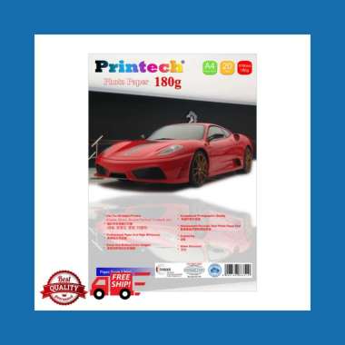 Kertas Photo Paper A4 180gsm Printech