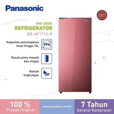 PANASONIC KULKAS 1 PINTU NR-AF171S-R / NR-AF171S R [155 L]