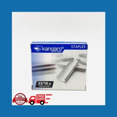 ISI STAPLES KANGARO 23/8. 23/10. 23/13. 23/15. 23/17. 23/20. 20/24 - Isi Staples Jilid perkotak 23/1