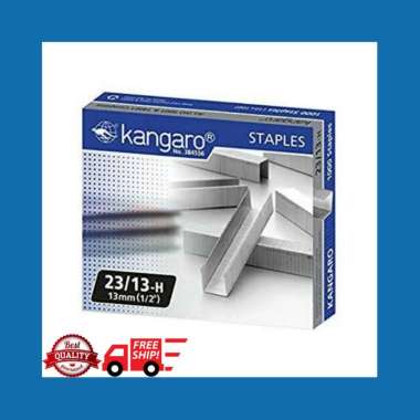 ISI STAPLES KANGARO 23/8. 23/10. 23/13. 23/15. 23/17. 23/20. 20/24 - Isi Staples Jilid perkotak 23/1