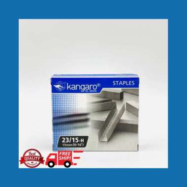 ISI STAPLES KANGARO 23/8. 23/10. 23/13. 23/15. 23/17. 23/20. 20/24 - Isi Staples Jilid perkotak 23/1
