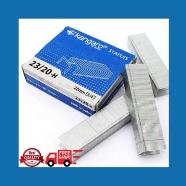 ISI STAPLES KANGARO 23/8. 23/10. 23/13. 23/15. 23/17. 23/20. 20/24 - Isi Staples Jilid perkotak 23/2