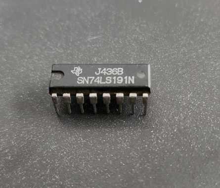 IC SN74LS191N LS191 Sync Up-Down Counter Dgn Down-Up Mode Control