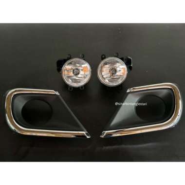 Lampu Palang - Lampu Kabut - Foglamp + Cover Innova Grand ( 2014 - 2015 )
