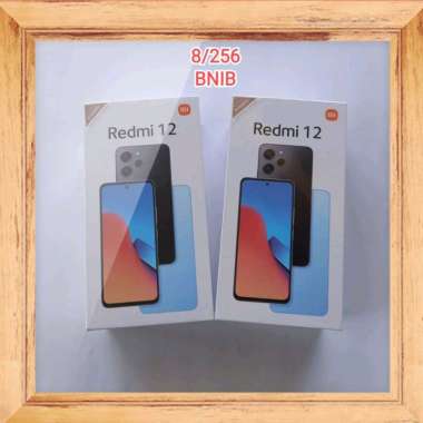 Redmi 12 ram 8/256 no repack hitam