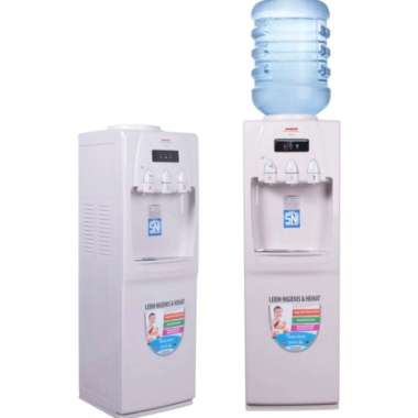 Sanken HWD 760 Dispenser Air 3 Kran Galon Atas Kompresor