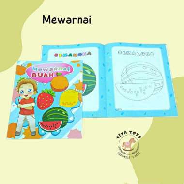 Buku Mewarnai Anak Kiky Buku Latihan Mewarnai Untuk Anak Buku Mewarnai Dan Berhitung Anak Buku Latih