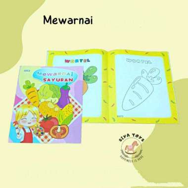 Buku Mewarnai Anak Kiky Buku Latihan Mewarnai Untuk Anak Buku Mewarnai Dan Berhitung Anak Buku Latih