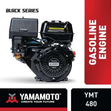 Mesin Bensin YAMAMOTO Gasoline Engine Black Series 25 HP YMT 480