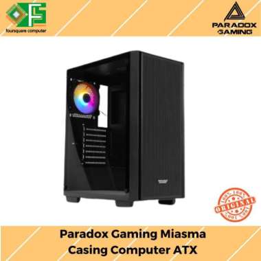 Paradox Gaming Miasma PC Casing | CPU Case Komputer Gaming | ATX