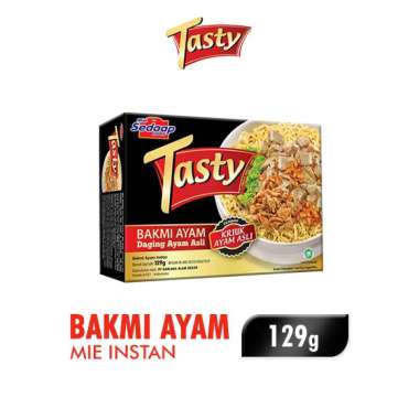 Promo Harga Sedaap Tasty Bakmi Ayam 129 gr - Blibli