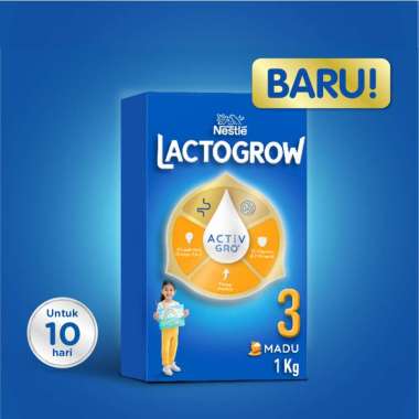 Lactogrow 3 Susu Pertumbuhan Anak (1-3 Tahun) 1kg - 1 kg Madu