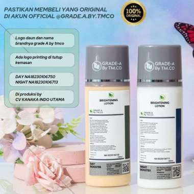 TMCO Paket Injeksi Boster Pagi Dan Malam Wajah Booster Day & Night Lotion