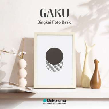 Dekoruma GAKU Bingkai Foto Basic A4 21 x 30 cm
