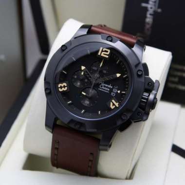 Jam Tangan Pria Alexandre Christie AC 6295 Limited Edition Leather Original Garansi Resmi 1 Tahun BL