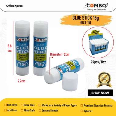 Lem Kertas / Glue Stick 15gr / Lem Stik / Lem Putar / Glue Stik 15gr