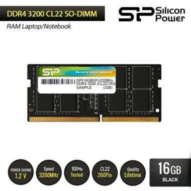 RAM Laptop Silicon Power 16GB DDR4 3200 Mhz SODIMM
