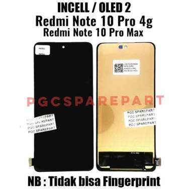 LCD Touchscreen Incell Xiaomi Redmi Note 10 Pro 4g Note 10 pro Max