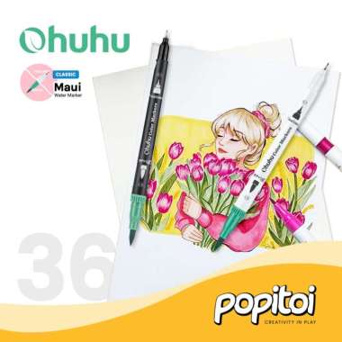 Jual OHUHU Marker Pads Art Sketchbook Buku Gambar Notebook Sketsa A3 Square  - Mini Square - Kota Surabaya - Popitoi