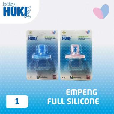 Huki Orthodontic Silicone Soother With Cover - CI0350 [Empeng]