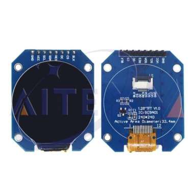 TFT DISPLAY 1.28 INCH LCD MODULE ROUND RGB 240*240 GC9A01 240X240 Kotak