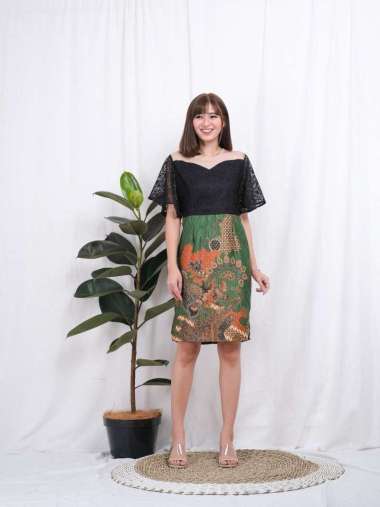 EF115 DRESS SABRINA MURAH/PARTY DRESS/DRESS SABRINA PESTA/GAUN PARTY/GAUN PESTA//EFREMI9 YSL_GREEN