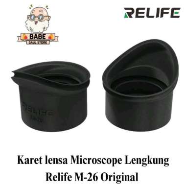 KARET LENSA MIKROSKOP LENGKUNG RELIFE M26 ORIGINAL