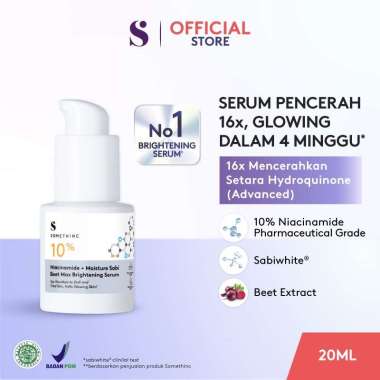 SOMETHINC 10% Niacinamide + Moisture Sabi White Max Brightening Serum Original - Somethinc Niacinami