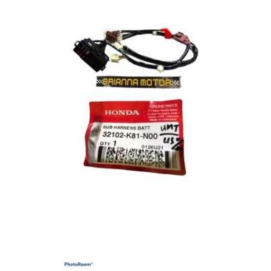 SUB HARNES BATERAY BOX SEKRING BEAT ECO ORI HONDA 32102 K81 N00