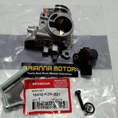 TPS - BODY SET HONDA VARIO 125 ORI HONDA 16410 KZR B21