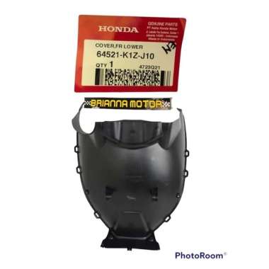 COVER FRONT LOWER LUMPUR PCX 160 ORI HONDA 64521 K1Z J10