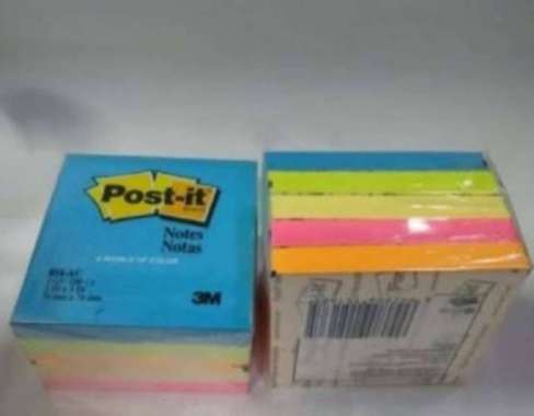 Post It 654 3M Warna Warni